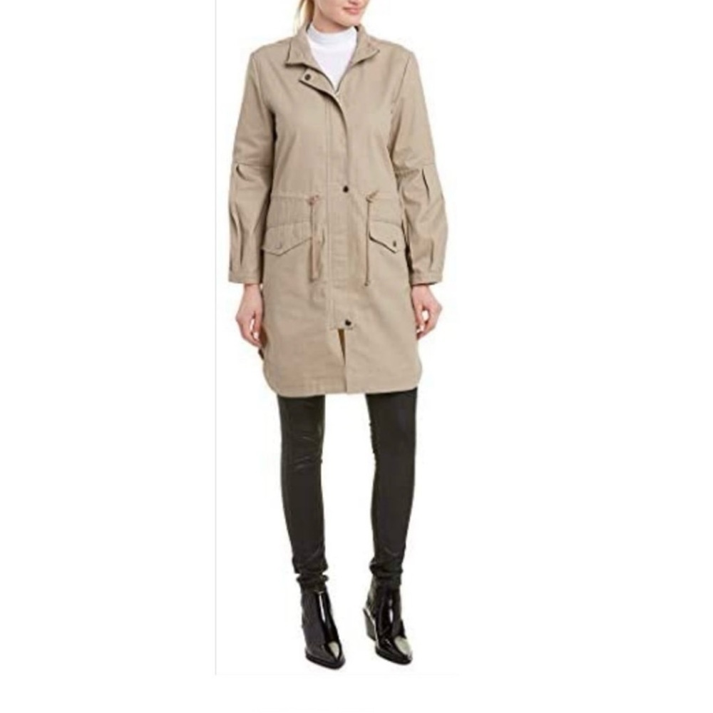 BB Dakota Taupe Trench Coat